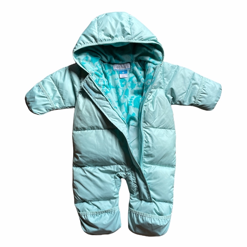 Columbia Snuggle a bunny Bunting Down Onesie